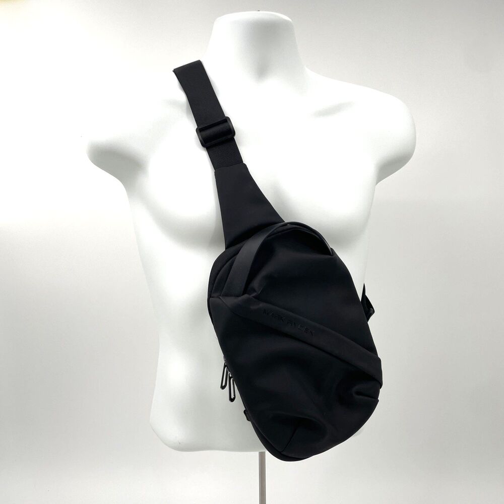 Mark Ryden Unisex Crossbody Sling Bag Shoulder Black Adjustable Strap Waterproof